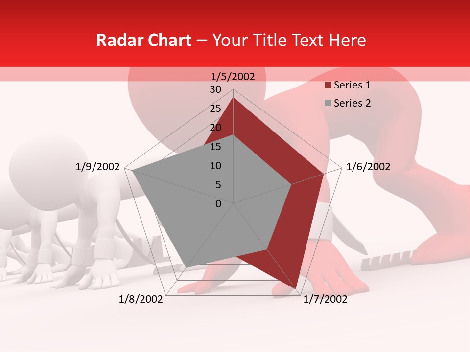 Success Worker Run PowerPoint Template