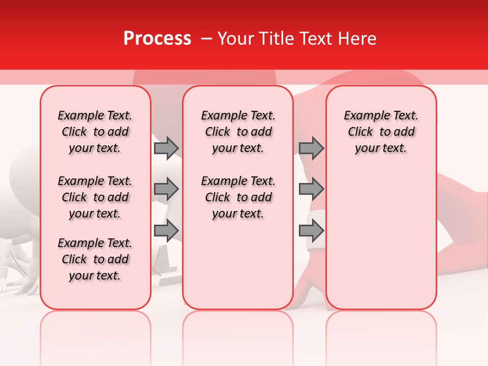 Success Worker Run PowerPoint Template