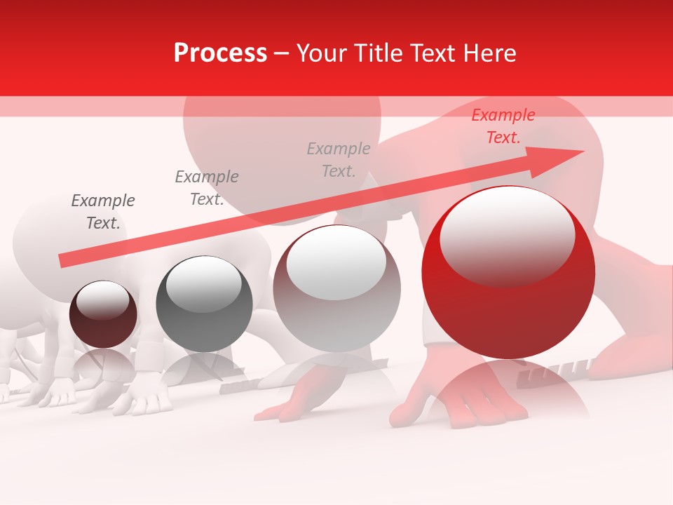 Success Worker Run PowerPoint Template