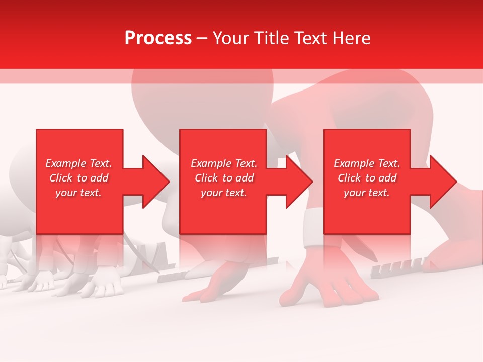 Success Worker Run PowerPoint Template