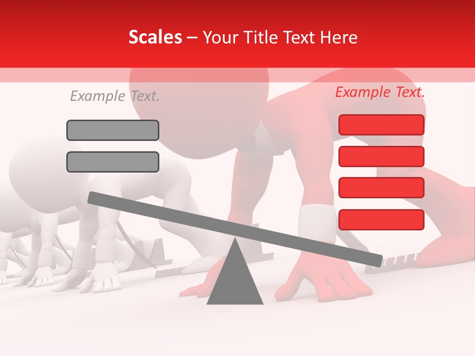 Success Worker Run PowerPoint Template