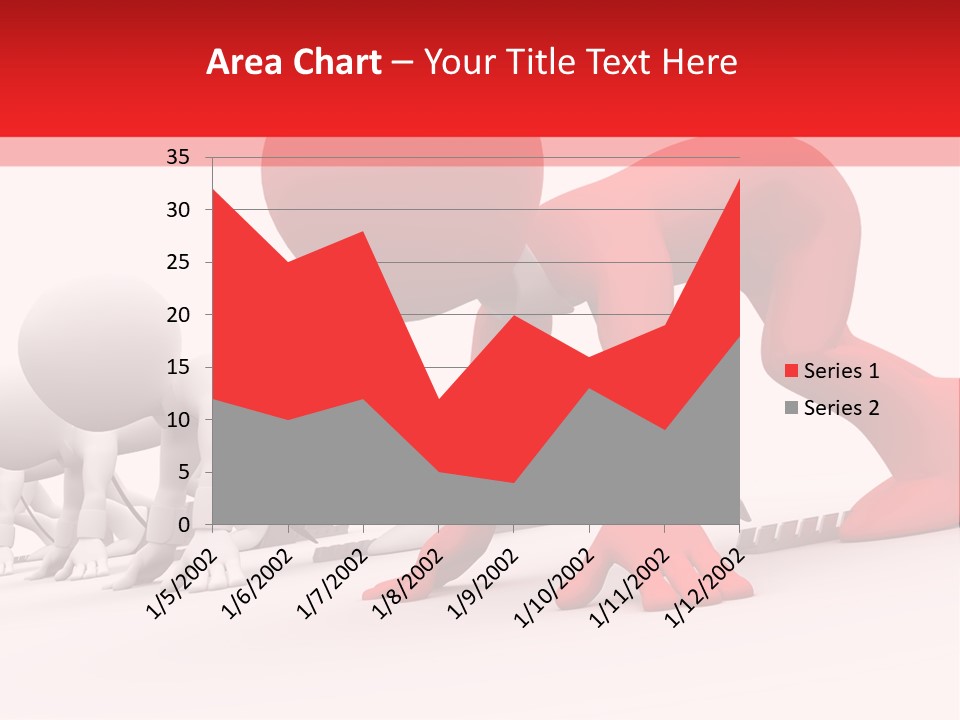 Success Worker Run PowerPoint Template