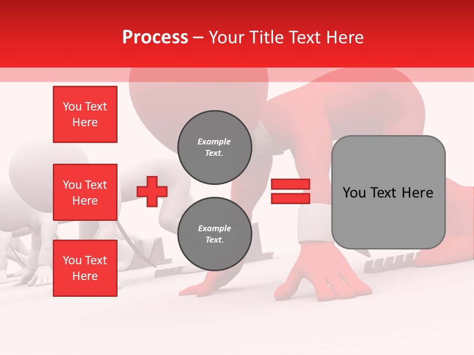 Success Worker Run PowerPoint Template