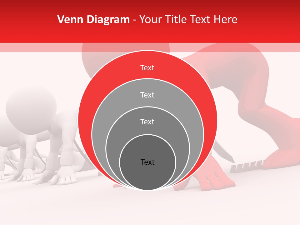 Success Worker Run PowerPoint Template