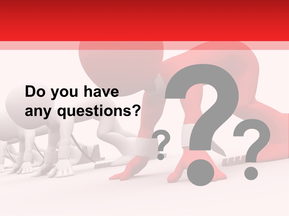 Success Worker Run PowerPoint Template