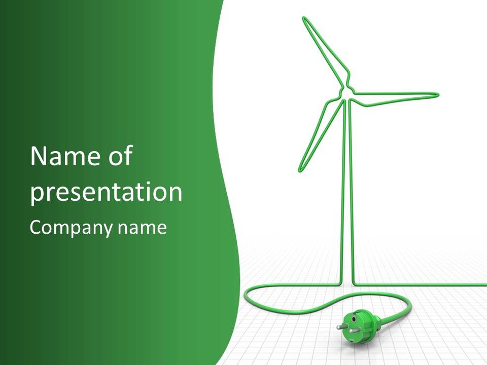 Cable Generator Industry PowerPoint Template