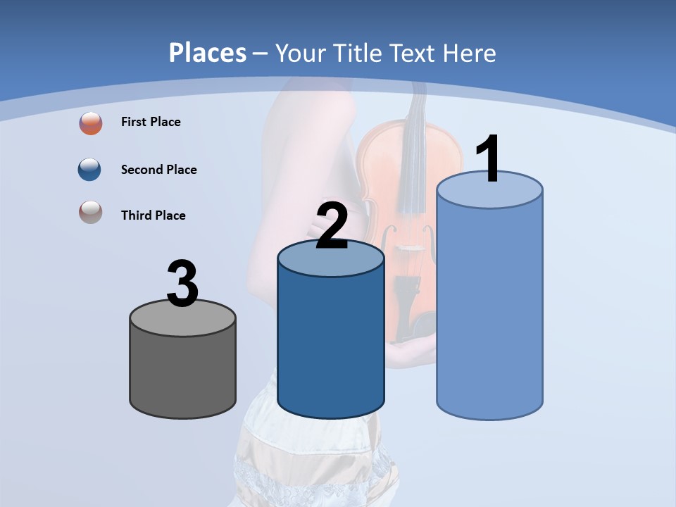 Octave Female Strings PowerPoint Template