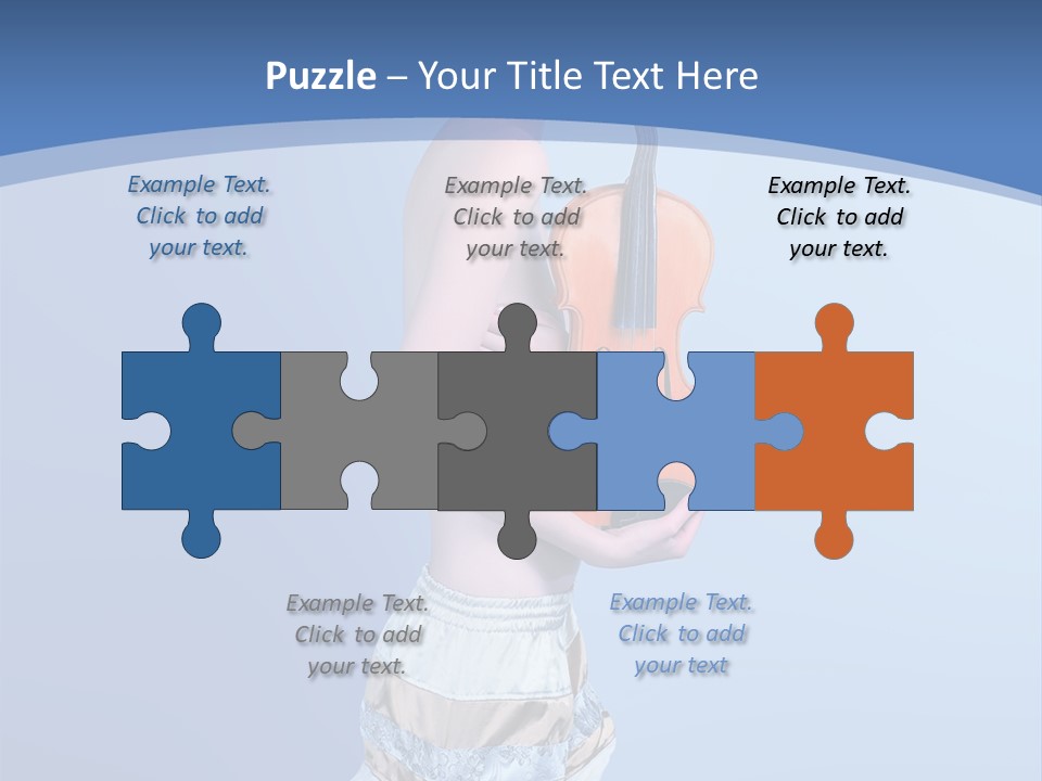 Octave Female Strings PowerPoint Template