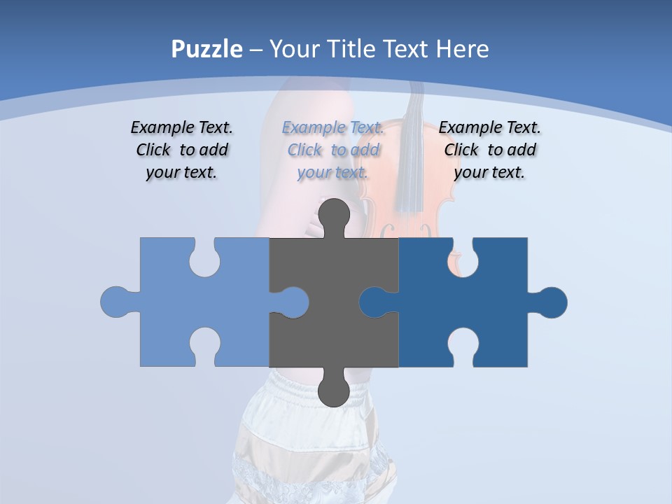 Octave Female Strings PowerPoint Template