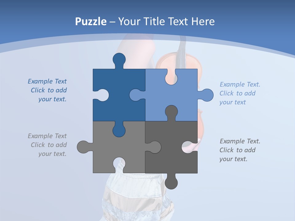 Octave Female Strings PowerPoint Template