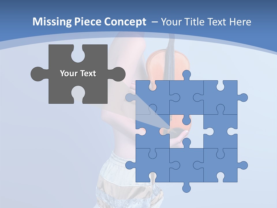 Octave Female Strings PowerPoint Template