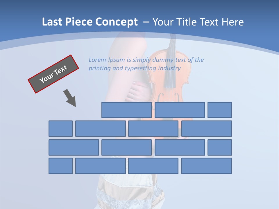 Octave Female Strings PowerPoint Template