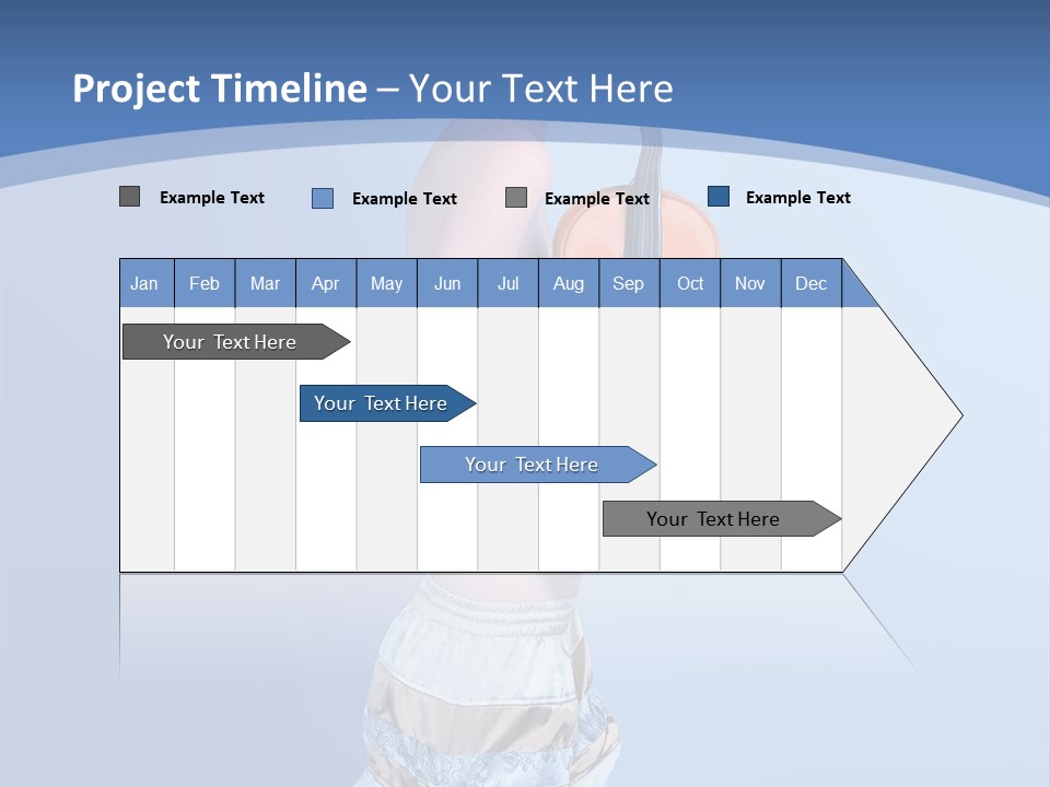 Octave Female Strings PowerPoint Template