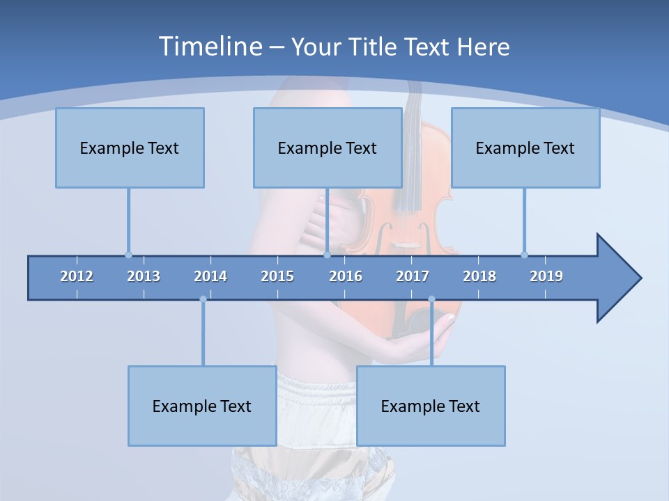 Octave Female Strings PowerPoint Template