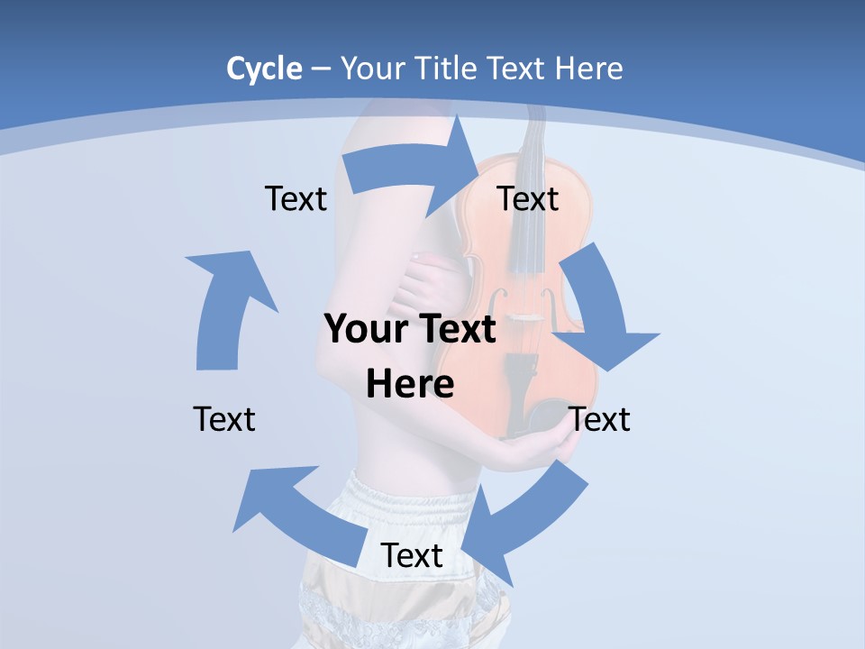 Octave Female Strings PowerPoint Template