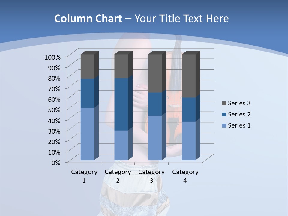 Octave Female Strings PowerPoint Template