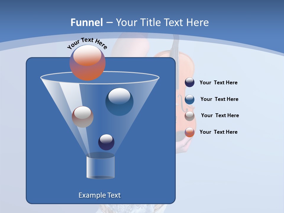 Octave Female Strings PowerPoint Template