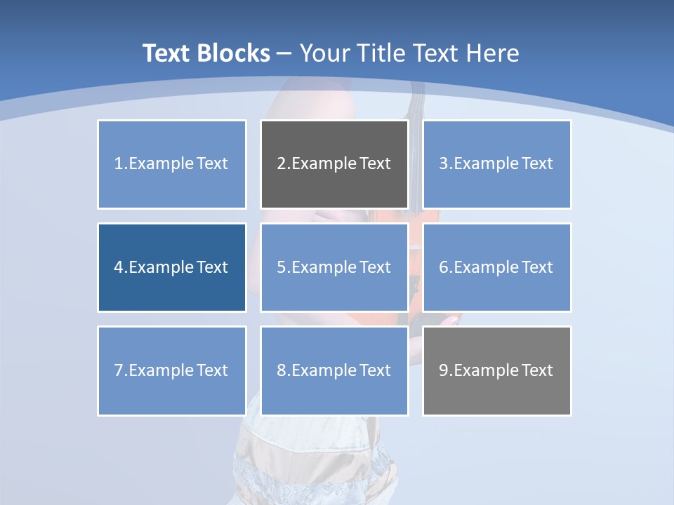 Octave Female Strings PowerPoint Template