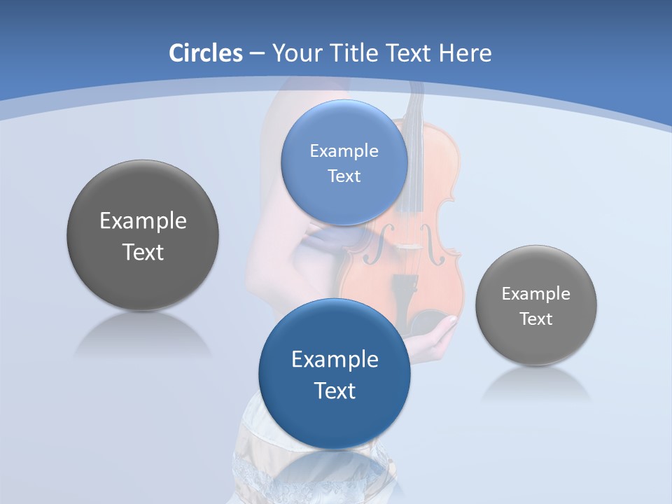 Octave Female Strings PowerPoint Template
