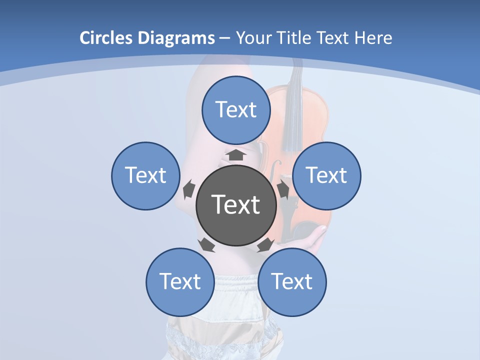 Octave Female Strings PowerPoint Template