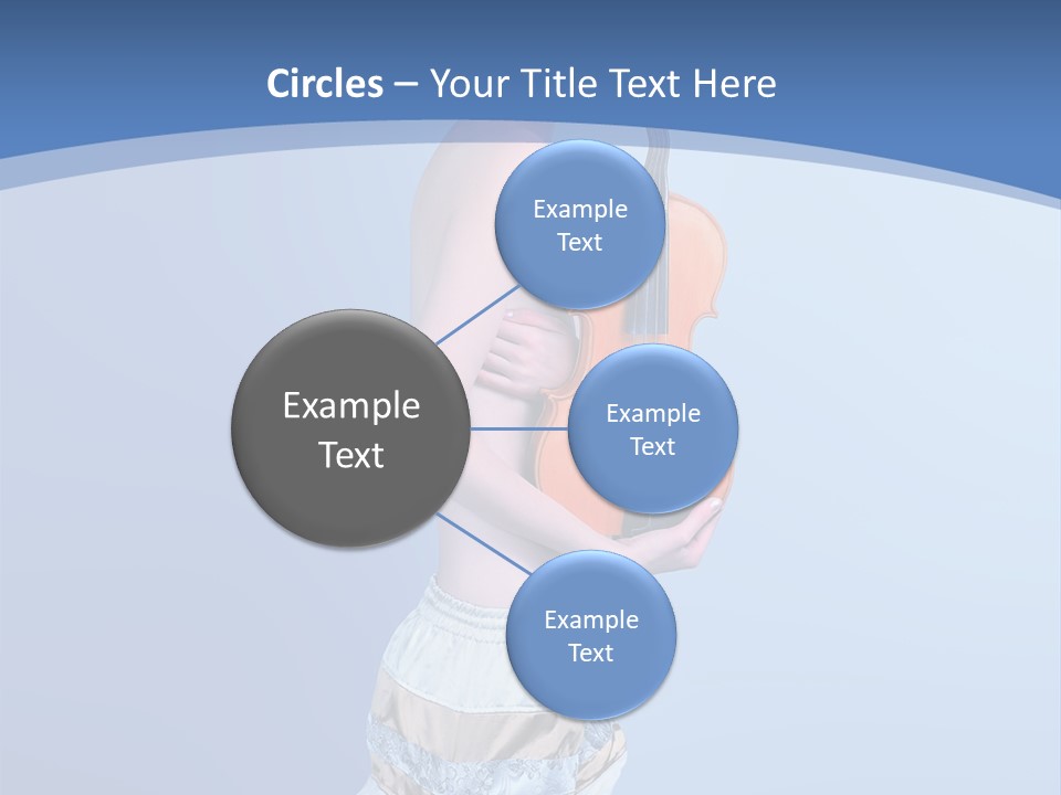 Octave Female Strings PowerPoint Template