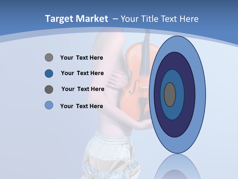 Octave Female Strings PowerPoint Template