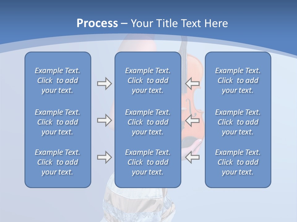 Octave Female Strings PowerPoint Template
