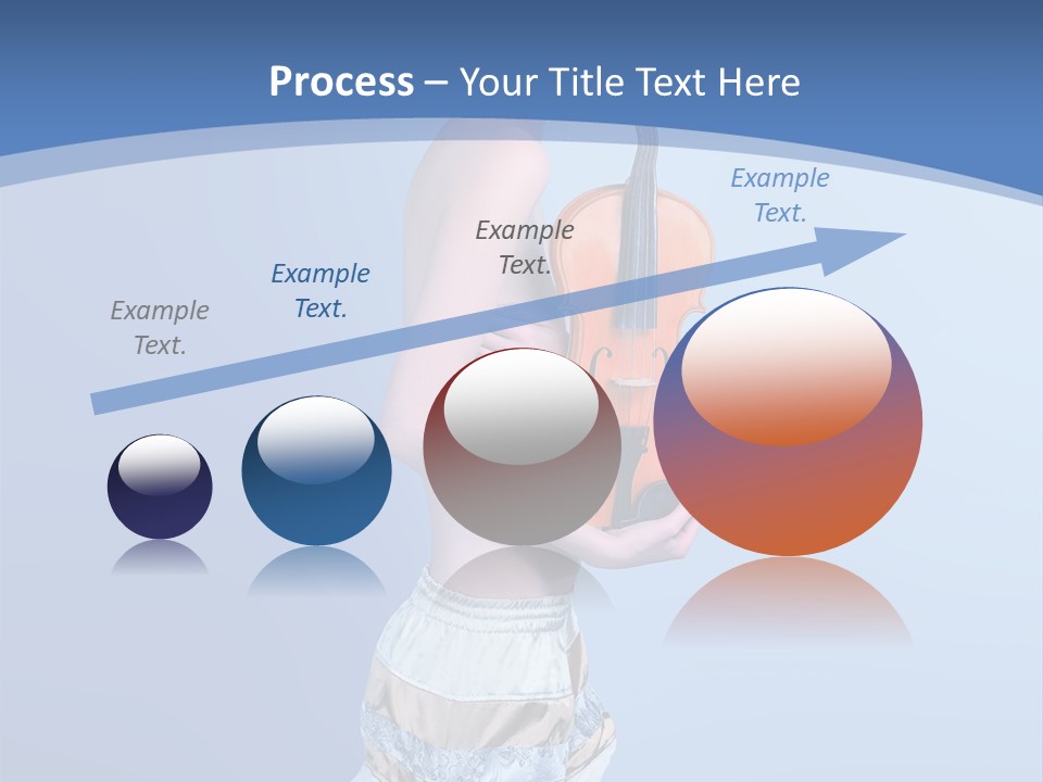 Octave Female Strings PowerPoint Template