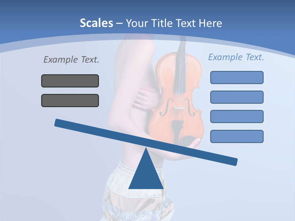 Octave Female Strings PowerPoint Template