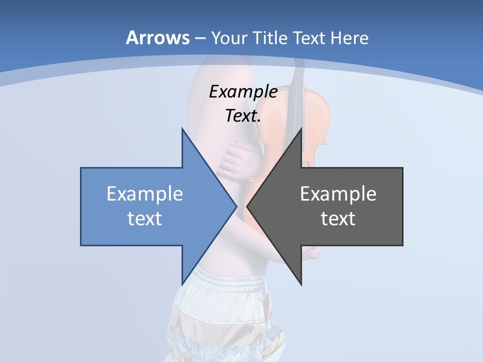 Octave Female Strings PowerPoint Template