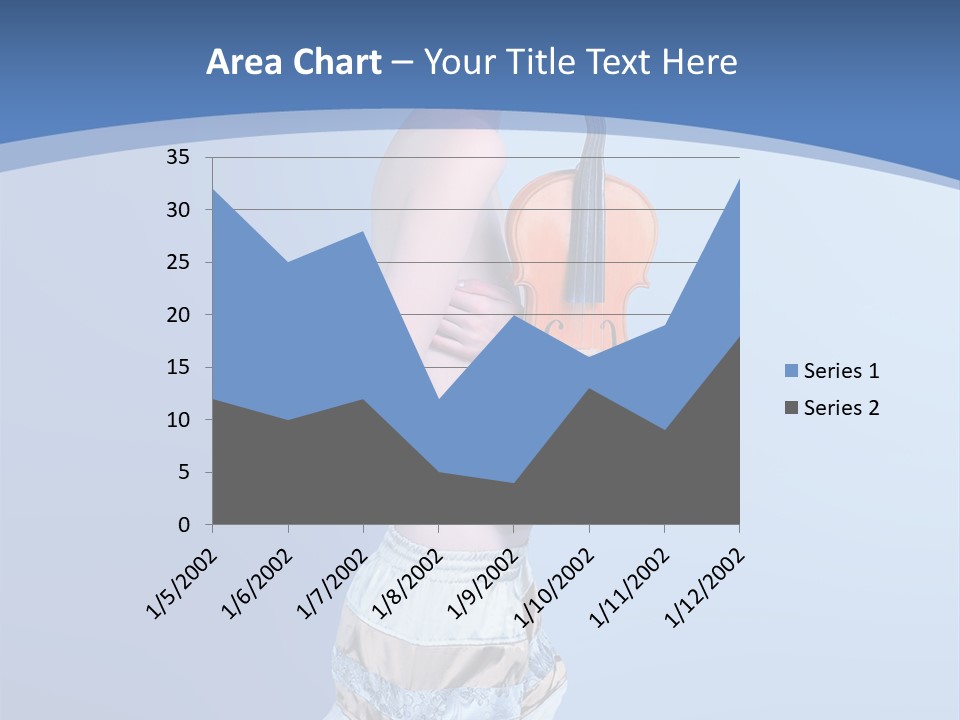 Octave Female Strings PowerPoint Template
