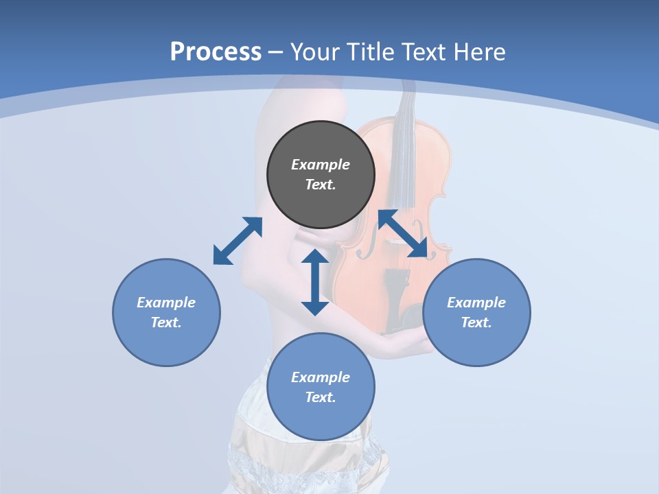 Octave Female Strings PowerPoint Template