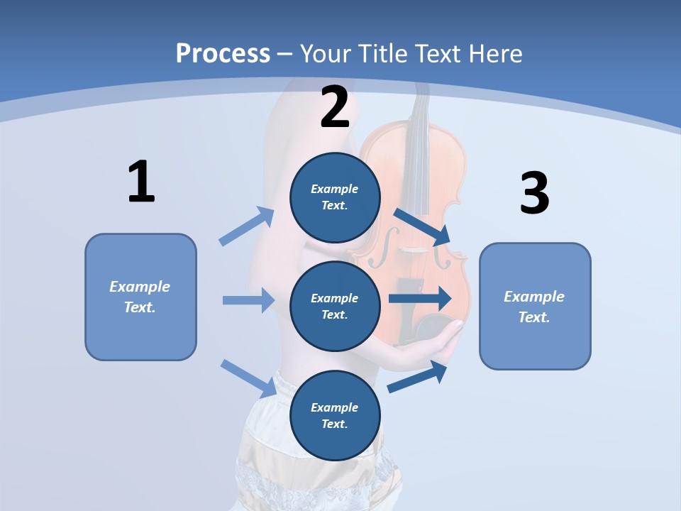 Octave Female Strings PowerPoint Template