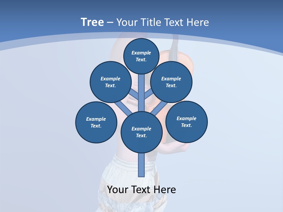 Octave Female Strings PowerPoint Template