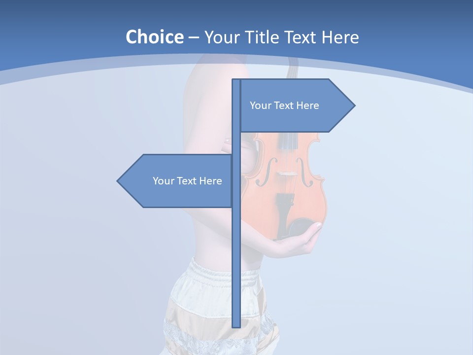 Octave Female Strings PowerPoint Template