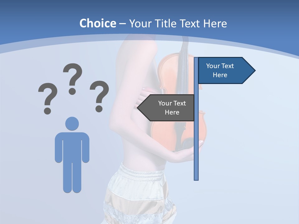 Octave Female Strings PowerPoint Template