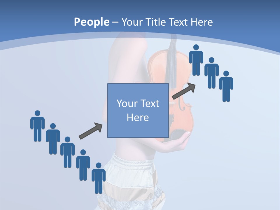 Octave Female Strings PowerPoint Template