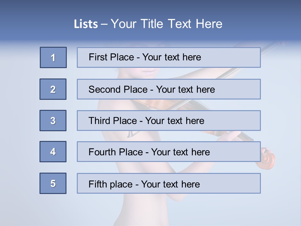 Alto Female Vogue PowerPoint Template