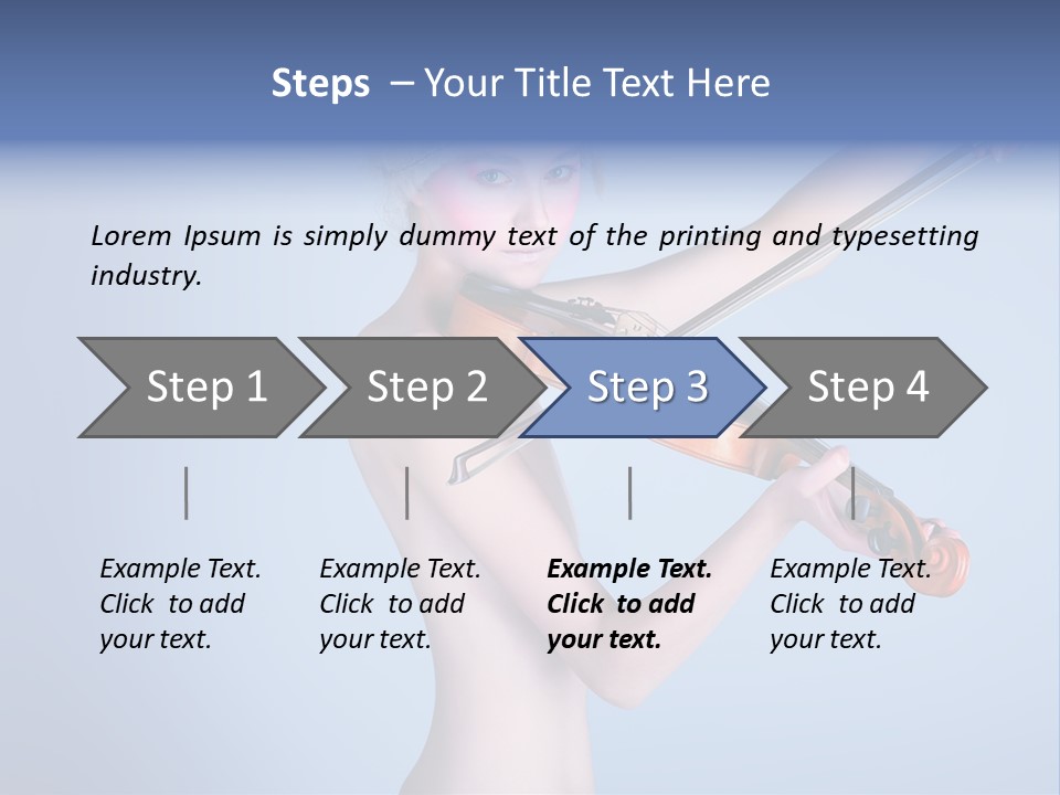 Alto Female Vogue PowerPoint Template