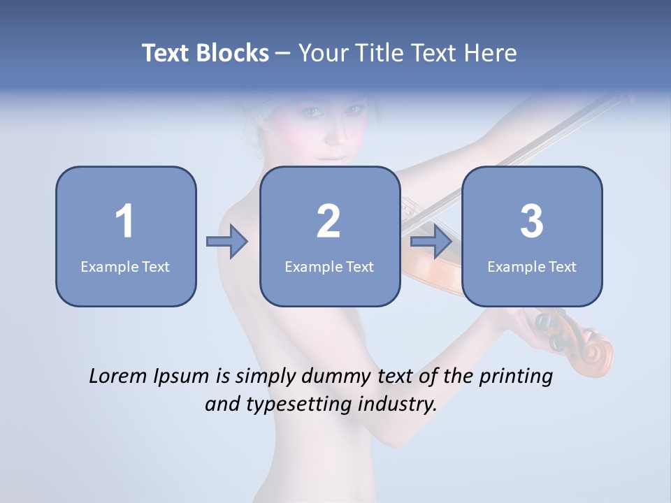 Alto Female Vogue PowerPoint Template