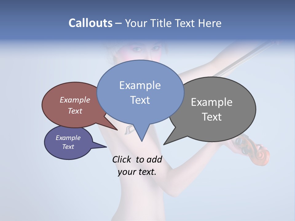 Alto Female Vogue PowerPoint Template