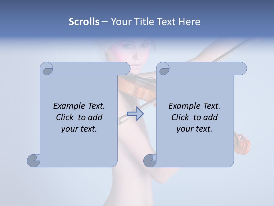 Alto Female Vogue PowerPoint Template