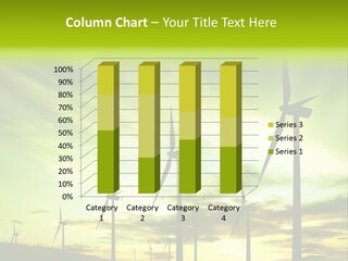 Turbine Landscape Alternative PowerPoint Template