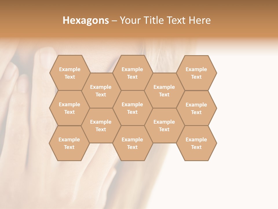 One Looking Through PowerPoint Template