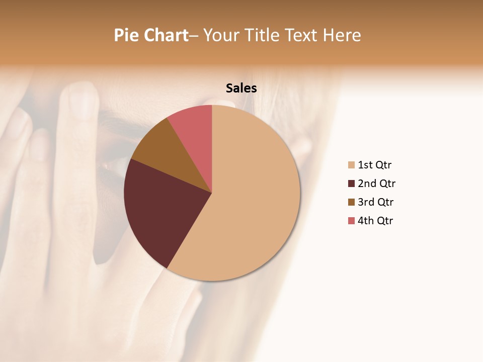 One Looking Through PowerPoint Template