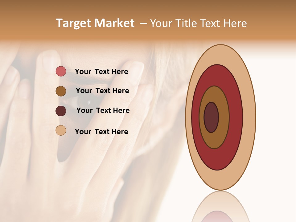 One Looking Through PowerPoint Template