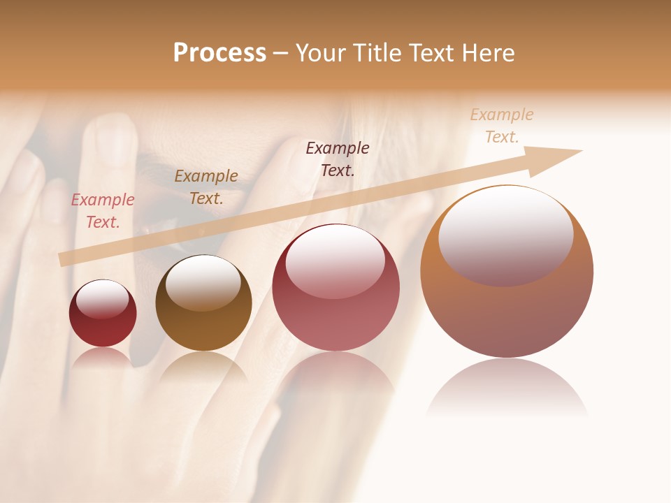 One Looking Through PowerPoint Template