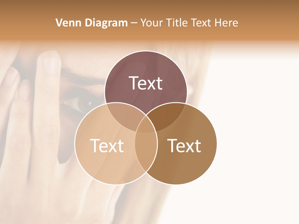 One Looking Through PowerPoint Template