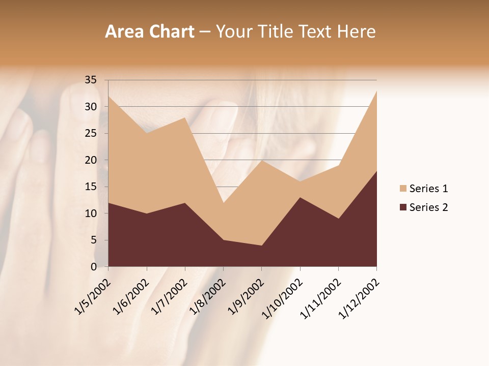 One Looking Through PowerPoint Template