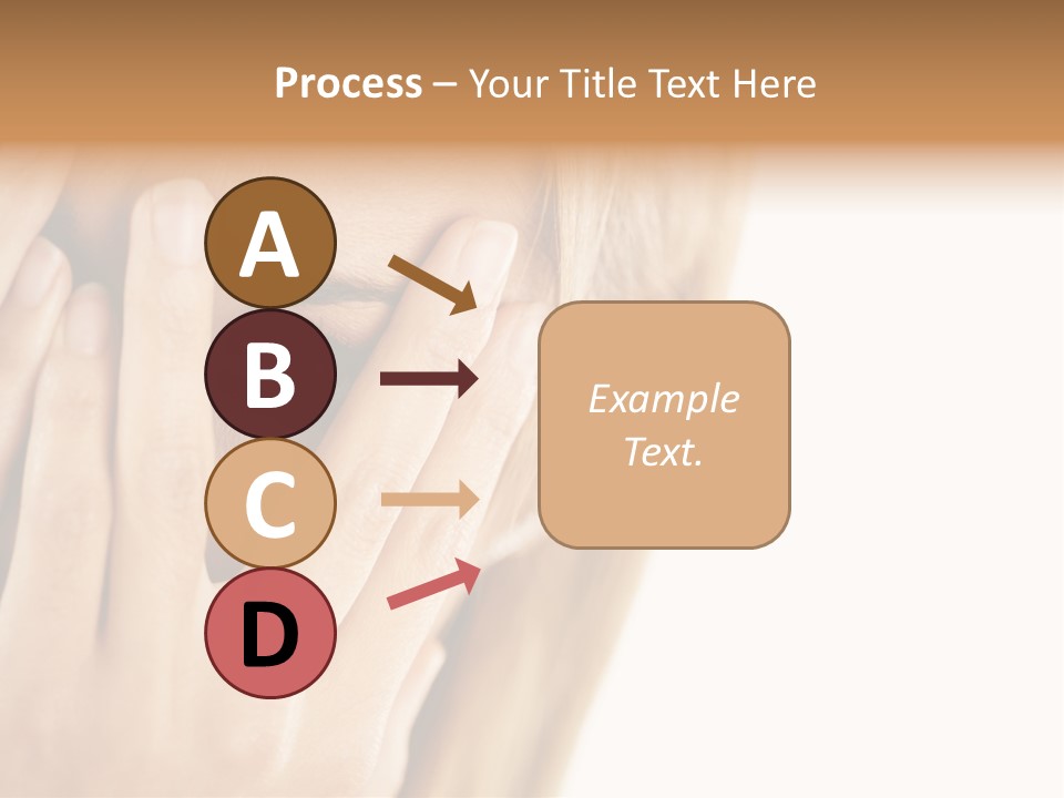 One Looking Through PowerPoint Template